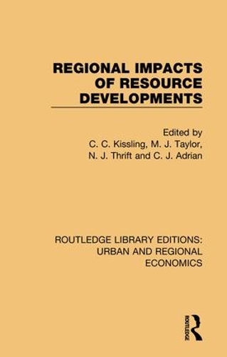 Бумажная книга «Regional Impacts of Resource Developments» - фото №1