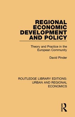 [object Object] «Regional Economic Development and Policy: Theory and Practice in the European Community» - фото №1
