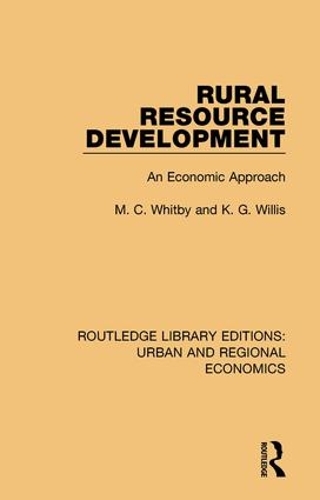 Паперова книга «Rural Resource Development: An Economic Approach», авторів К. Г. Вілліс, М. К. Вітбі - фото №1