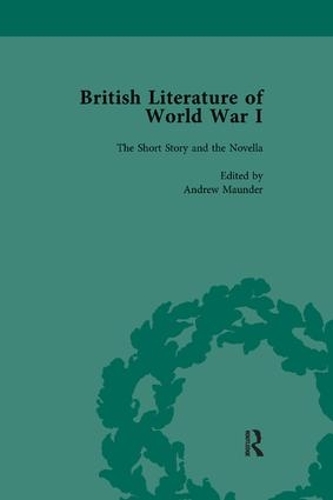Бумажная книга «British Literature of World War I, Volume 1», авторов Эндрю Маундер, Анжела К. Смит, Труди Тейт - фото №1