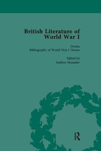 Бумажная книга «British Literature of World War I, Volume 5», авторов Эндрю Маундер, Анжела К. Смит, Труди Тейт - фото №1