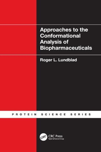Бумажная книга «Approaches to the Conformational Analysis of Biopharmaceuticals», автор Роджер Л. Лундблад - фото №1