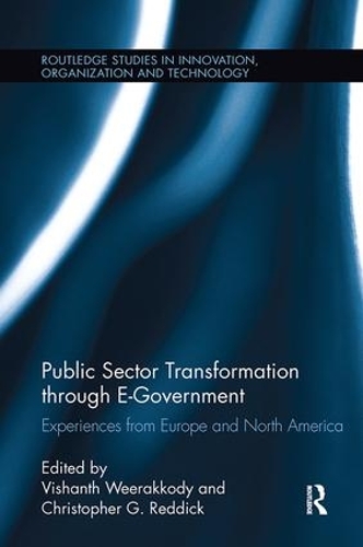 Паперова книга «Public Sector Transformation through E-Government: Experiences from Europe and North America» - фото №1