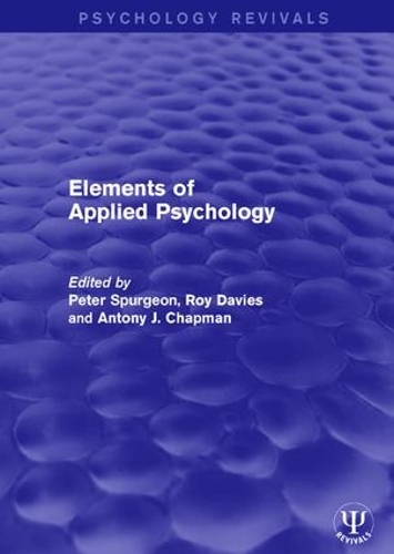Бумажная книга «Elements of Applied Psychology» - фото №1