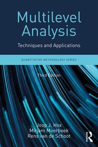 [object Object] «Multilevel Analysis: Techniques and Applications, Third Edition», авторів Джуп Хокс, Мір'ям Мурбек, Ренс ван де Схут - фото №1