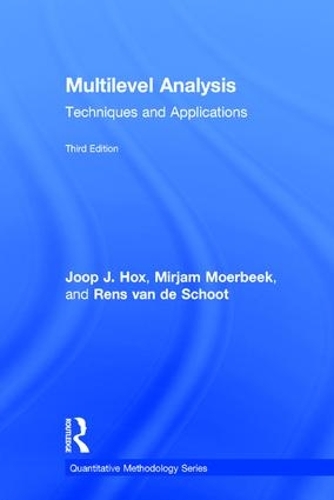 [object Object] «Multilevel Analysis: Techniques and Applications, Third Edition», авторів Джуп Хокс, Мір'ям Мурбек, Ренс ван де Схут - фото №1