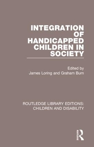 Бумажная книга «Integration of Handicapped Children in Society» - фото №1