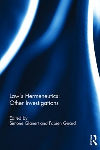 Бумажная книга «Law's Hermeneutics: Other Investigations» - фото №1