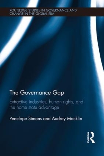 Паперова книга «The Governance Gap: Extractive Industries, Human Rights, and the Home State Advantage», авторів Одрі Маклін, Пенелопа Сімонс - фото №1