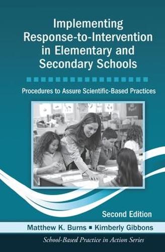 Паперова книга «Implementing Response-to-Intervention in Elementary and Secondary Schools: Procedures to Assure Scientific-Based Practices, Second Edition», автор Кімберлі Гіббонс - фото №1
