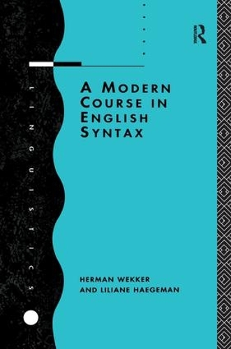 Паперова книга «A Modern Course in English Syntax», автор Герман Веккер - фото №1