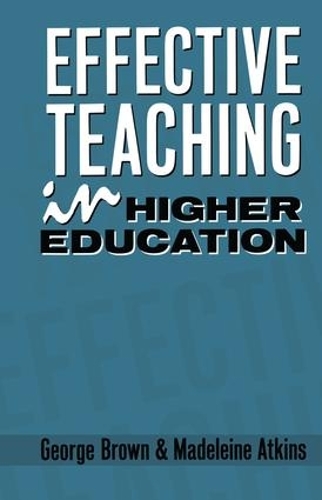 Бумажная книга «Effective Teaching in Higher Education», автор Мадлен Аткинс - фото №1