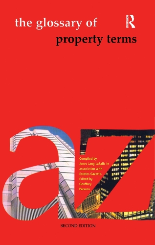 Паперова книга «The Glossary of Property Terms» - фото №1