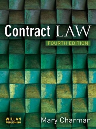 Бумажная книга «Contract Law», автор Мэри Чарман - фото №1