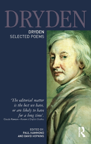 Бумажная книга «Dryden:Selected Poems» - фото №1
