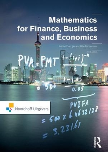 Бумажная книга «Mathematics for Finance, Business and Economics», авторов Ирене Донджио, Воутер Крассер - фото №1