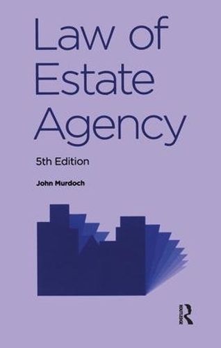 Бумажная книга «Law of Estate Agency», автор Джон Мердок - фото №1