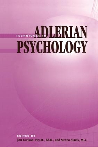 Бумажная книга «Techniques In Adlerian Psychology», авторов Джон Карлсон, Стивен Славик - фото №1
