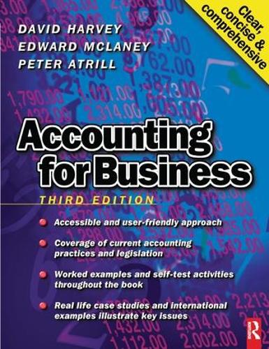 Паперова книга «Accounting for Business», авторів Едвард МакЛейні, Пітер Атрілл - фото №1