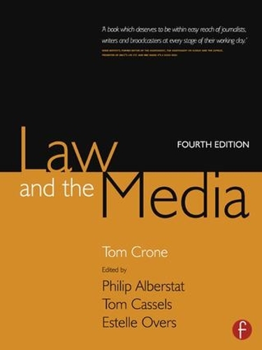 Бумажная книга «Law and the Media», автор Том Кроун - фото №1