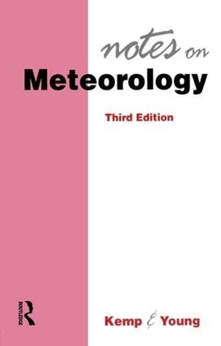 Паперова книга «Notes on Meterology», автор Річард Кемп - фото №1