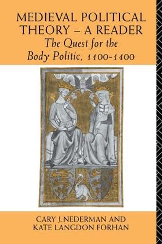 Бумажная книга «Medieval Political Theory: A Reader: The Quest for the Body Politic 1100-1400» - фото №1
