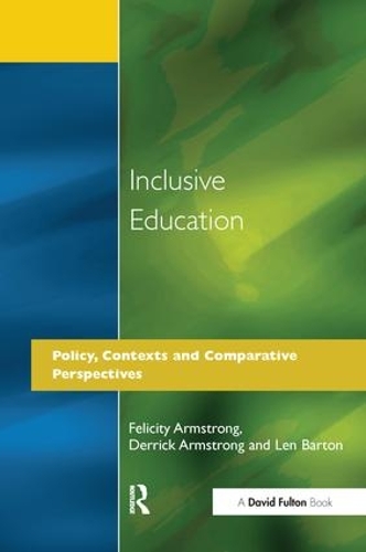 Паперова книга «Inclusive Education: Policy, Contexts and Comparative Perspectives», авторів Деррік Армстронг, Лен Бартон - фото №1
