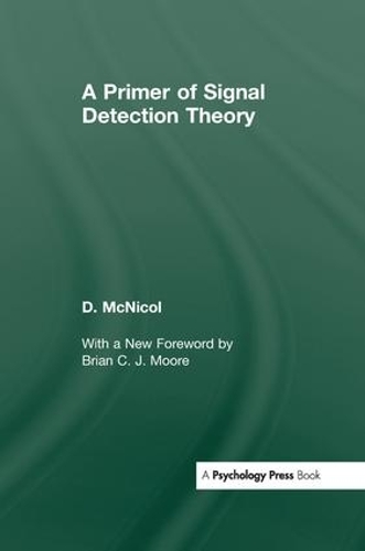 Бумажная книга «A Primer of Signal Detection Theory» - фото №1