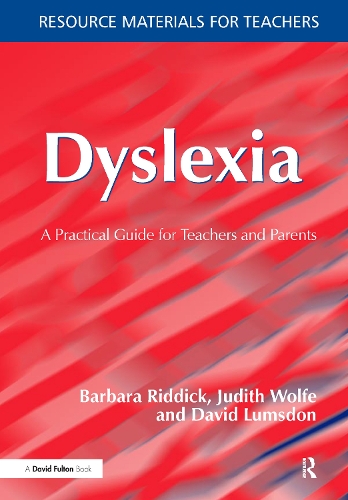 Паперова книга «Dyslexia: A Practical Guide for Teachers and Parents», авторів Барбара Ріддік, Девід Ламсдон - фото №1