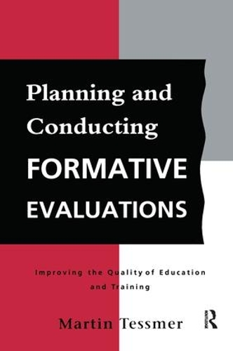 Бумажная книга «Planning and Conducting Formative Evaluations», автор Мартин Тессмер - фото №1