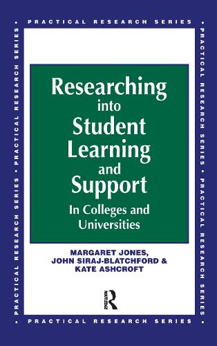 Паперова книга «Researching into Student Learning and Support in Colleges and Universities», авторів Джон Сірадж-Блатчфорд, Маргарет Джонс - фото №1