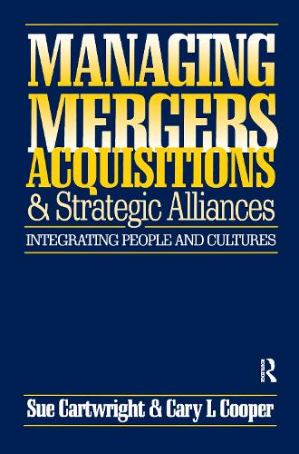 Бумажная книга «Managing Mergers Acquisitions and Strategic Alliances», автор Сью Картрайт - фото №1