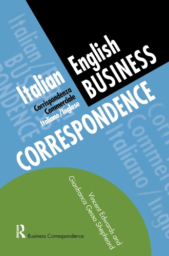 Бумажная книга «Italian/English Business Correspondence», авторов Джанфранка Гесса Шепард, Винсент Эдвардс - фото №1