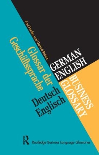 Бумажная книга «German/English Business Glossary», авторов Гертруд Робинс, Пол Хартли - фото №1