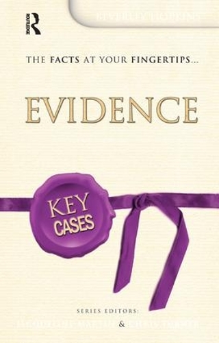 Бумажная книга «Key Cases: Evidence», авторов Беверли Хопкинс, Эмма Уошборн - фото №1