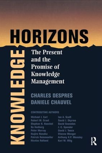 Бумажная книга «Knowledge Horizons», авторов Шарль Депре, Даниэле Шовель - фото №1
