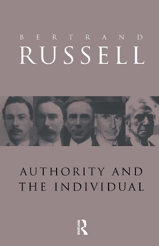Бумажная книга «Authority and the Individual» - фото №1