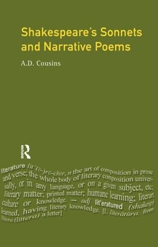 Бумажная книга «Shakespeare's Sonnets and Narrative Poems», автор А. Д. Кузинс - фото №1