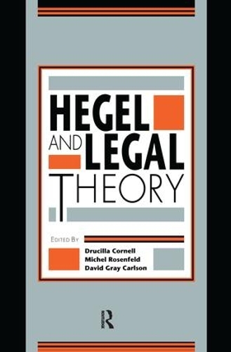 Бумажная книга «Hegel and Legal Theory» - фото №1