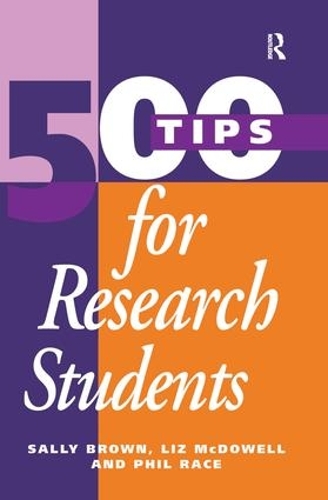 Паперова книга «500 Tips for Research Students», авторів Ліз МакДауелл, Саллі Браун. - фото №1