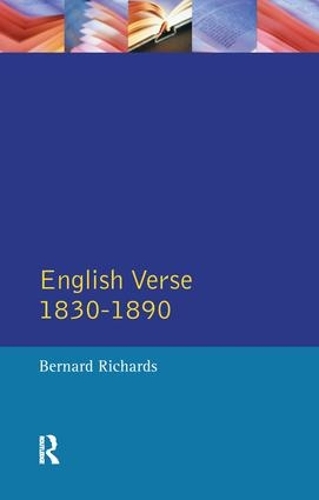 Бумажная книга «English Verse 1830 - 1890», авторов Бернард Ричардс, Брайан Ричардс - фото №1