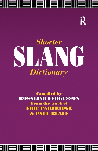Паперова книга «Shorter Slang Dictionary», автор Пол Біл - фото №1