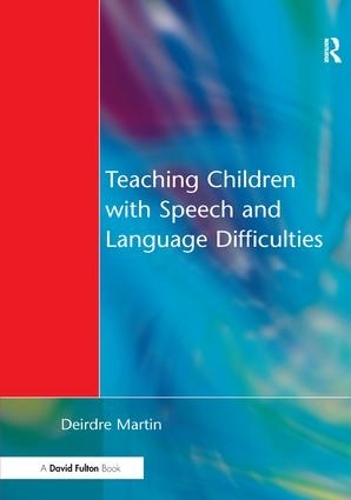 Паперова книга «Teaching Children with Speech and Language Difficulties», автор Дейдра Мартін - фото №1