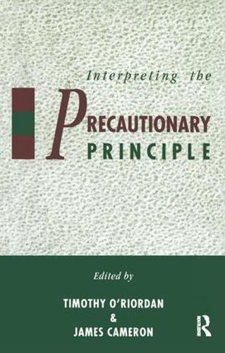 Бумажная книга «Interpreting the Precautionary Principle», автор Тимоти О'Риордан - фото №1