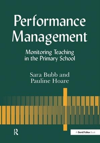 Бумажная книга «Performance Management: Monitoring Teaching in the Primary School», авторов Полин Хоар, Сара Бабб - фото №1