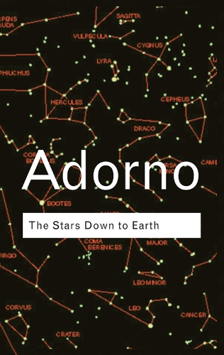 Бумажная книга «The Stars Down to Earth», автор Теодор Адорно - фото №1