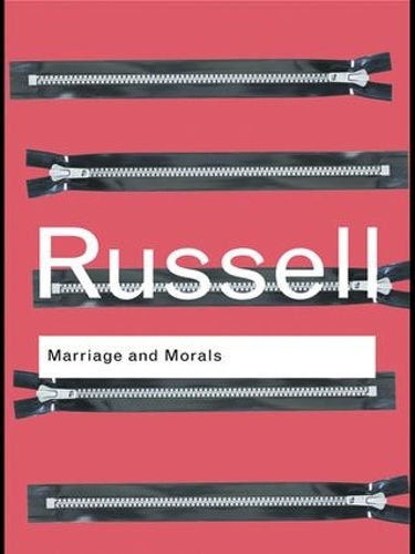 Паперова книга «Marriage and Morals» - фото №1