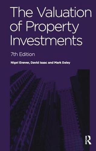 Бумажная книга «The Valuation of Property Investments», авторов Дэвид Айзек, Марк Дейли, Найджел Эневер - фото №1