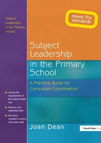 Бумажная книга «Subject Leadership in the Primary School: A Practical Guide for Curriculum Coordinators», автор Джоан Дин - фото №1