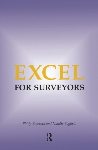 Бумажная книга «Excel for Surveyors», авторов Натали Бейфилд, Филип Боукок - фото №1